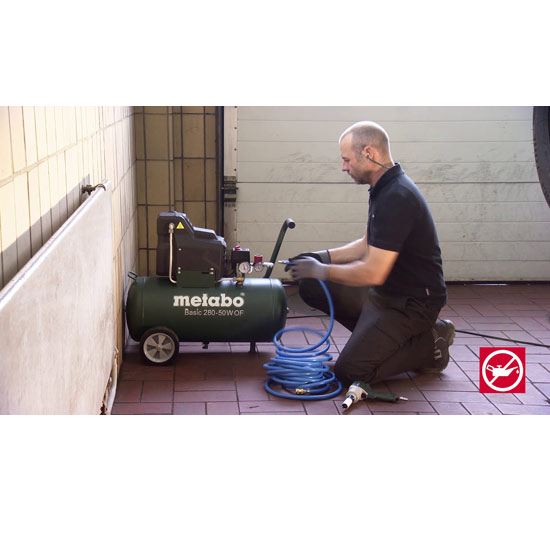 Kompresor (Sprężarka) Metabo Basic 250-24 W OF, 230V